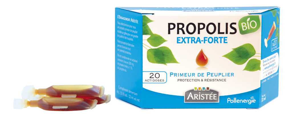 Propolis de peuplier extra-forte en actidoses (bio) - Actidoses 22 ML